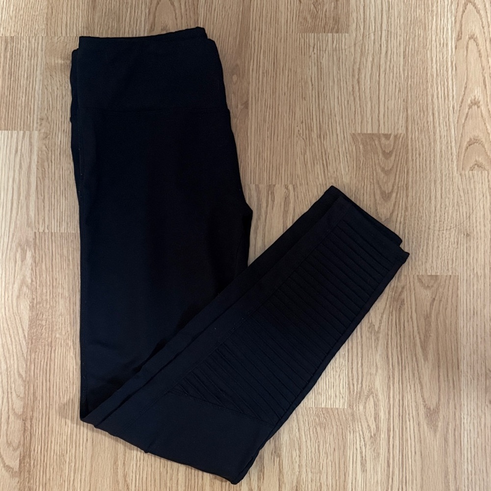 Threads 4 Thought Jet Black Leggings